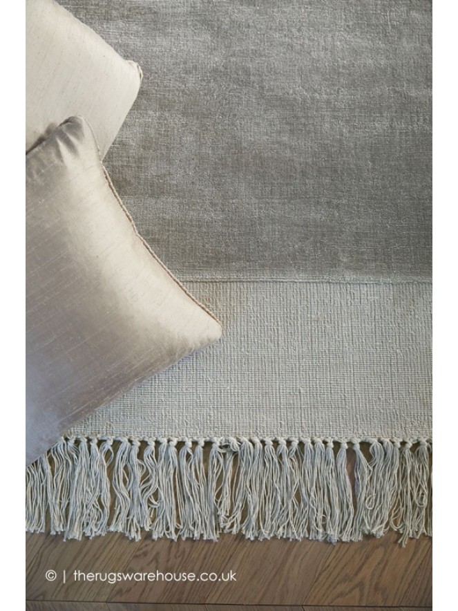 Karma Tassel Grey Rug - 4