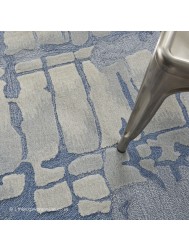 Stacks Symmetry Blue Rug - Thumbnail - 3