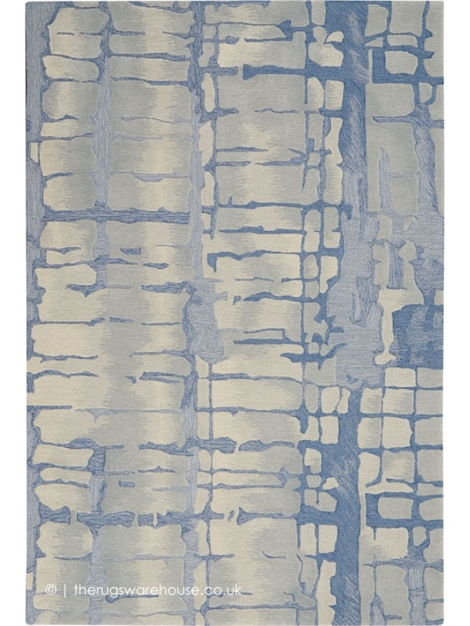 Stacks Symmetry Blue Rug - 7