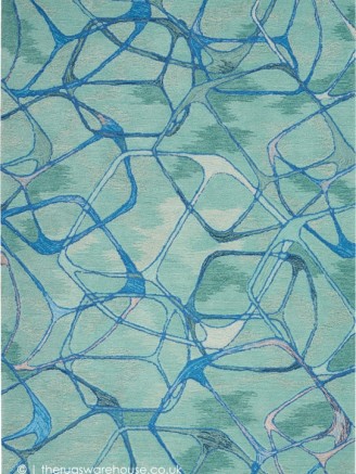 Polygons Symmetry Aqua