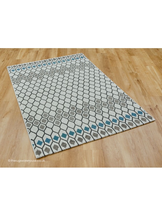 Samos Grey Blue Rug - 3