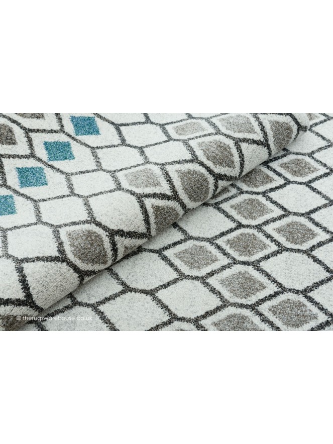 Samos Grey Blue Rug - 5