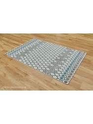 Samos Grey Blue Rug - Thumbnail - 8