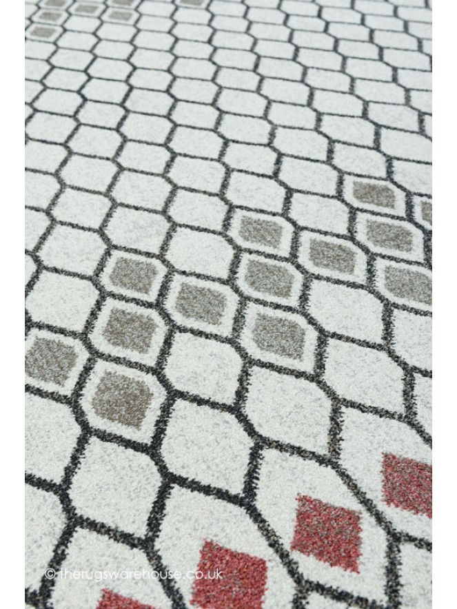 Samos Grey Pink Rug - 6