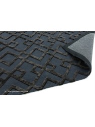 Dixon Trellis Black Rug - Thumbnail - 5