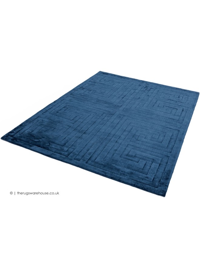 Kingsley Blue Rug - 6