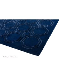 Nexus Octagons Navy Rug - Thumbnail - 3