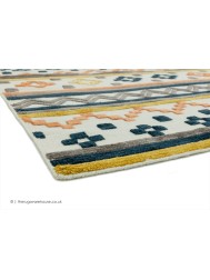 Earth Tone Geo Rug - Thumbnail - 4