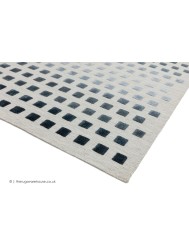 Silvery Squares Rug - Thumbnail - 3