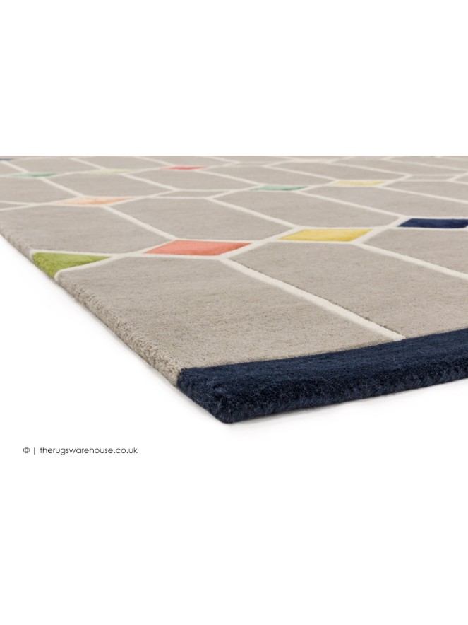Jewels Grey Rug - 4