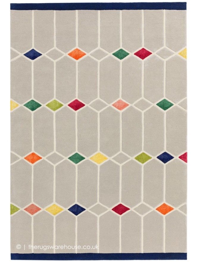 Jewels Grey Rug - 7