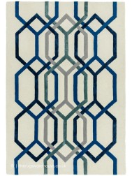 Matrix Hexagon Cream Rug - Thumbnail - 6