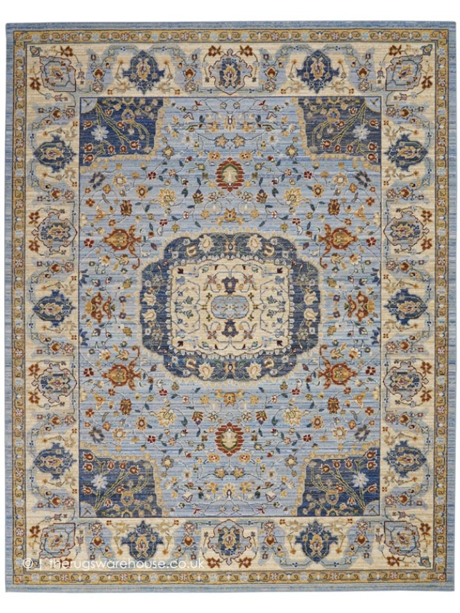 Janomla Blue Rug - 8