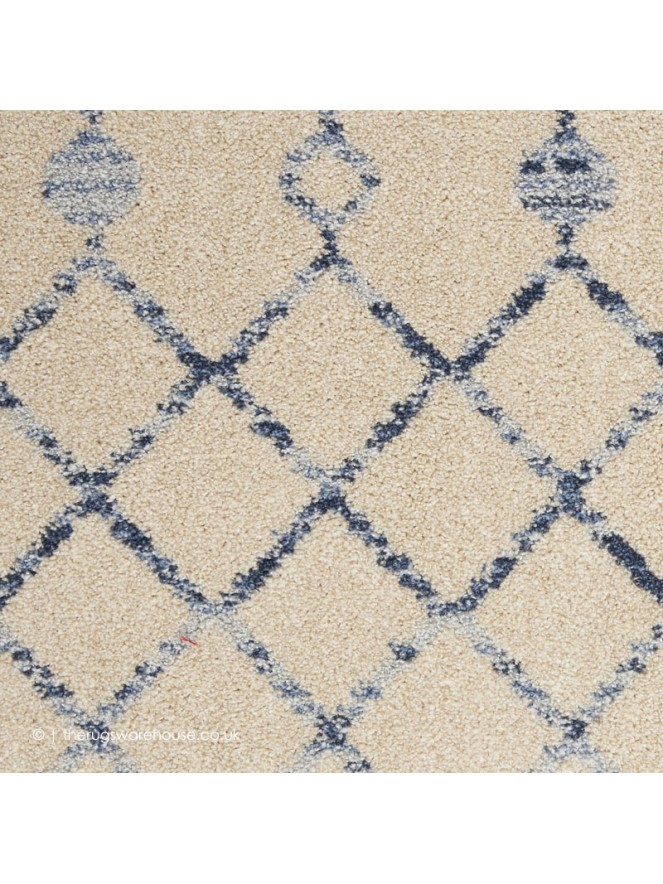Robino Beige Blue Rug - 7
