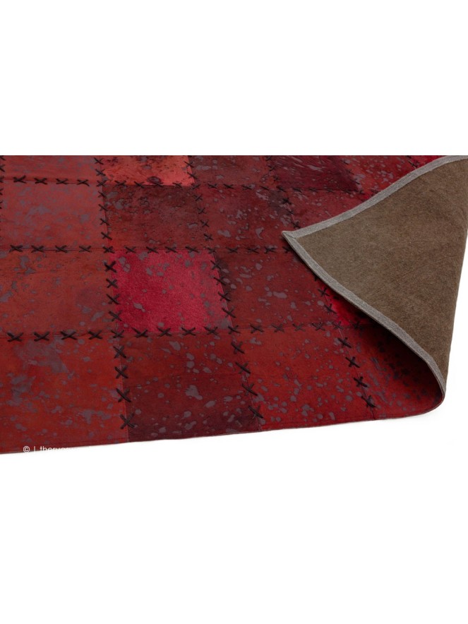 Xylo Red Stitch Rug - 5