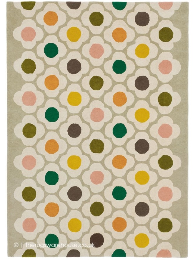 Spot Flower Rug - 7