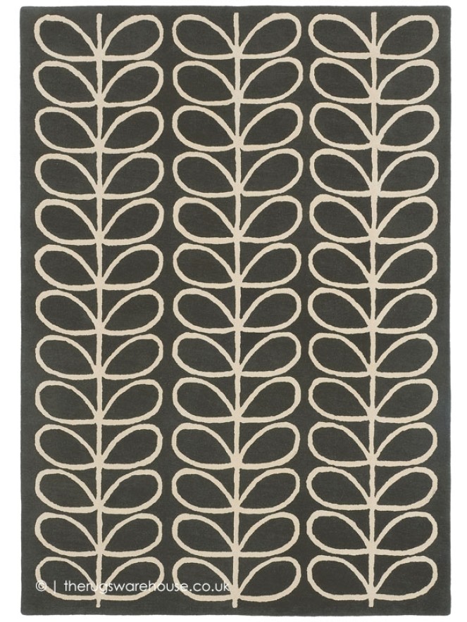 Linear Stem Slate Rug - 4