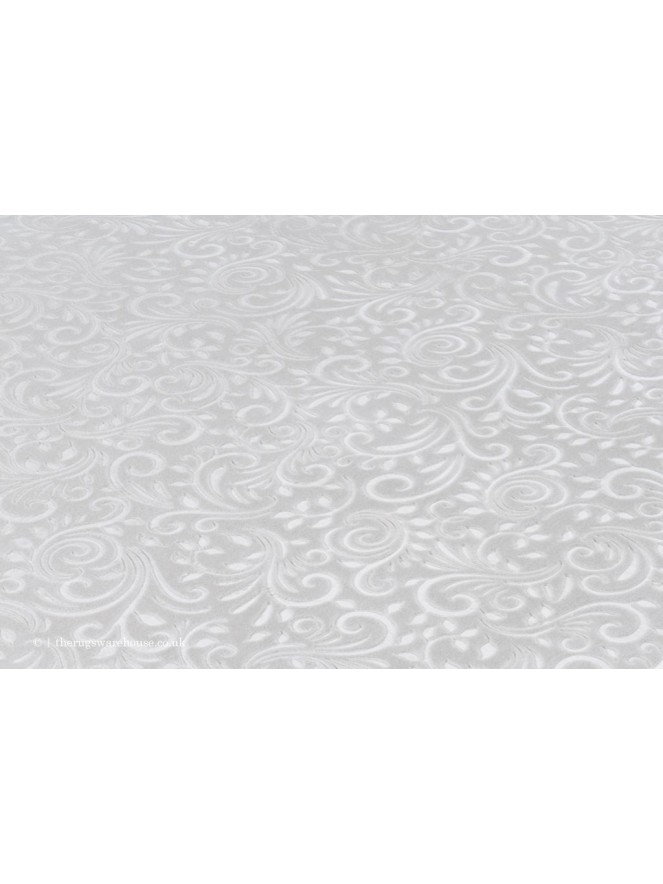 Peri Damask Beige Rug - 5