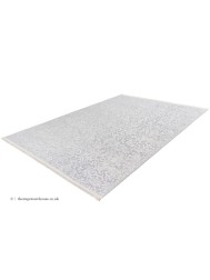 Peri Damask Grey Rug - Thumbnail - 6