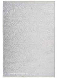 Peri Damask Grey Rug - Thumbnail - 7