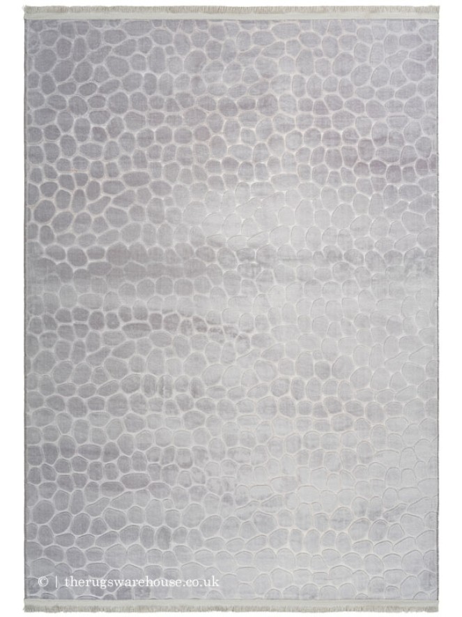 Peri Stones Grey Rug - 7