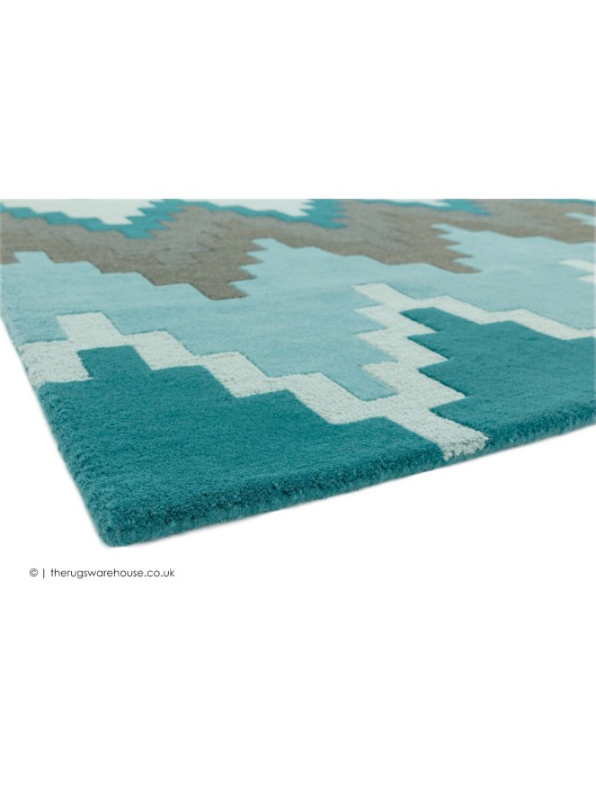 Cuzzo Teal Rug - 3