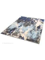 Saturn Blue Rug - Thumbnail - 3