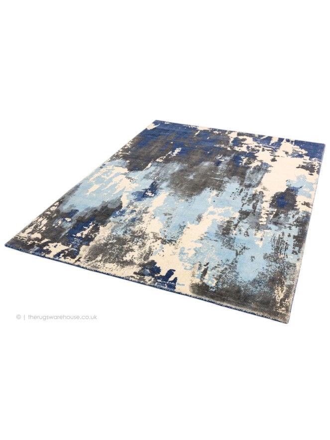 Saturn Blue Rug - 3