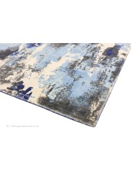 Saturn Blue Rug - Thumbnail - 4