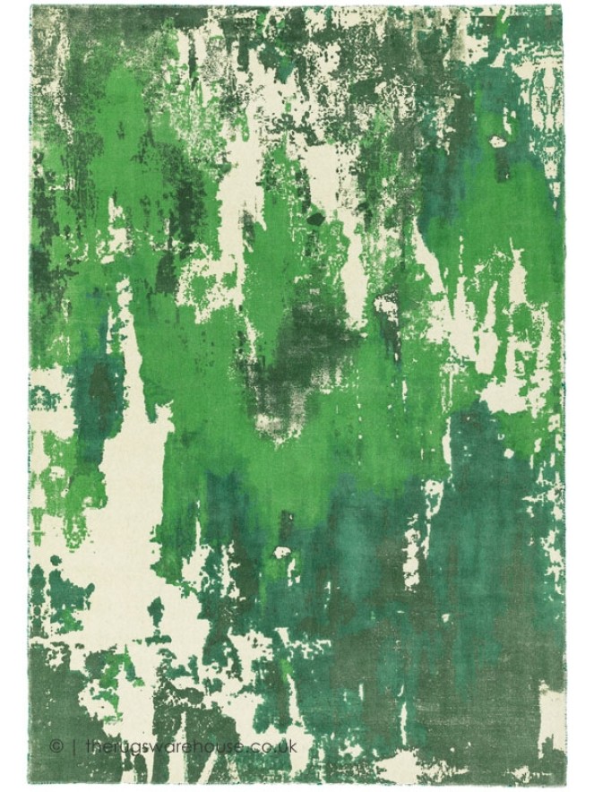 Saturn Green Rug - 7