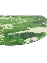 Saturn Green Circle Rug - Thumbnail - 5