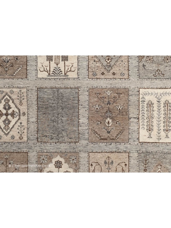 Karasaray Light Grey Rug - 4