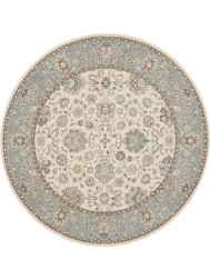 Diyala Ivory Circle Rug - Thumbnail - 4