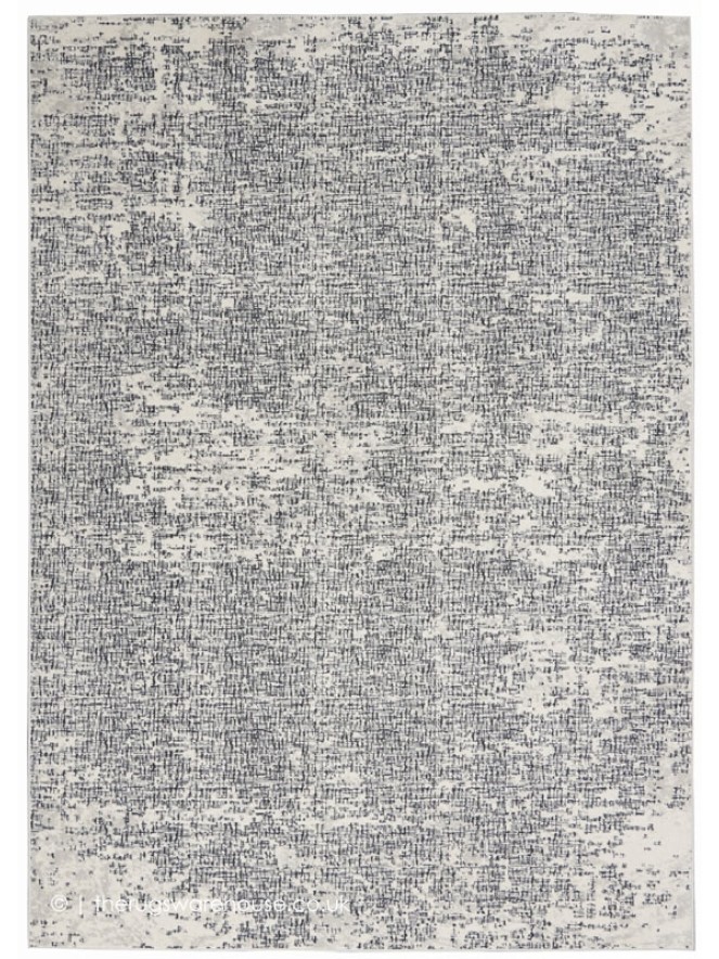 Vapor Ivory Black Rug - 5