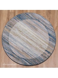 Fabricano Blue Circle Rug - Thumbnail - 7