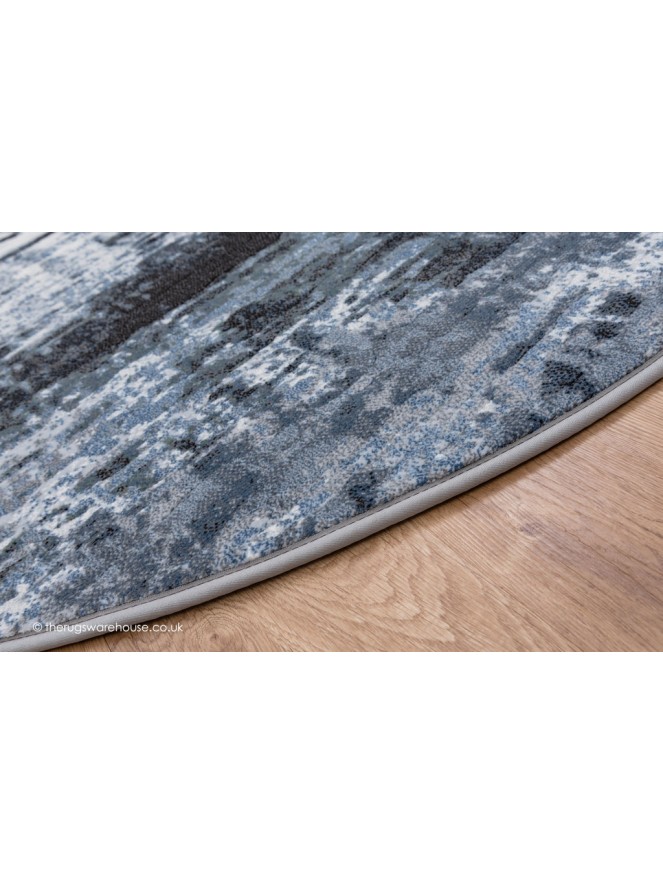 Waiko Grey Circle Rug - 3