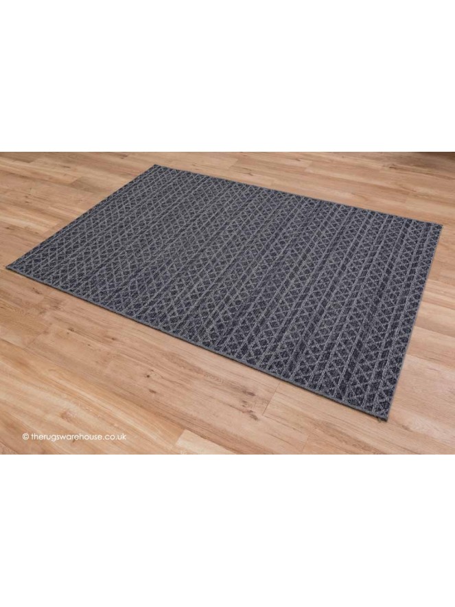 Spiro Charcoal Rug - 8