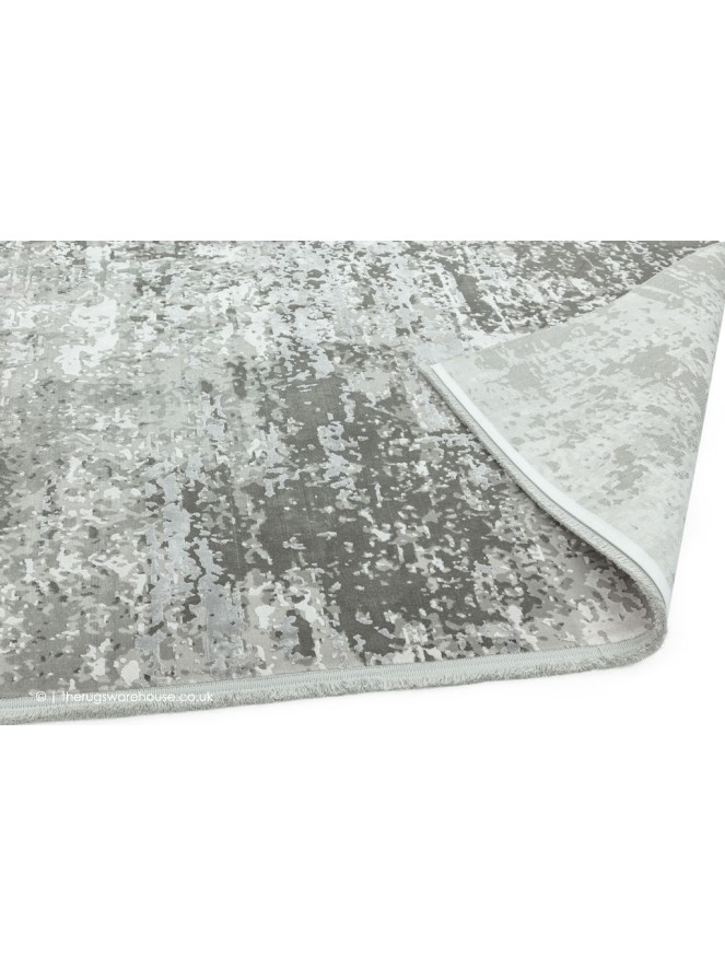 Olympia Grey Abstract Rug - 4