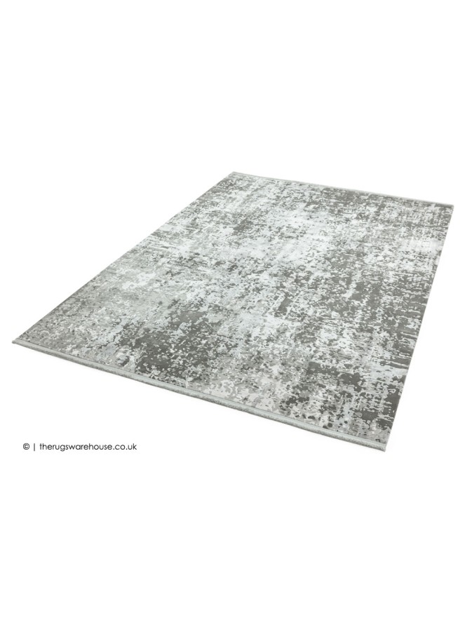 Olympia Grey Abstract Rug - 5