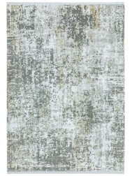 Olympia Grey Gold Abstract Rug - Thumbnail - 6