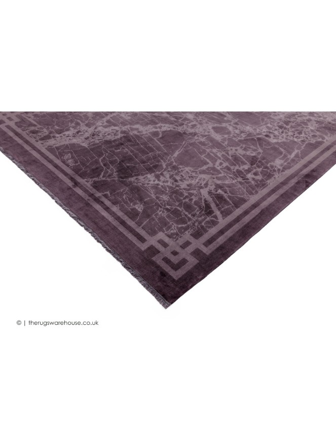Zehraya Purple Border Rug - 3