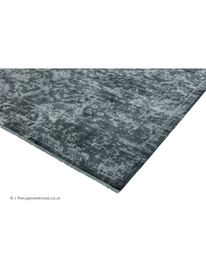 Zehraya Charcoal Vintage Rug - 3