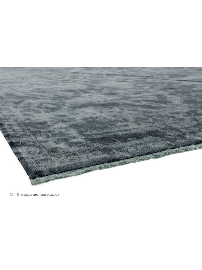 Zehraya Charcoal Vintage Rug - 5