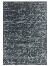 Zehraya Charcoal Vintage Rug - Thumbnail - 7