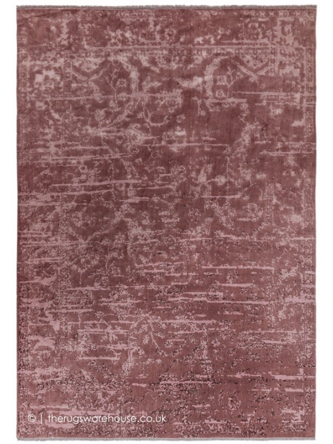 Zehraya Cranberry Vintage Rug - 7