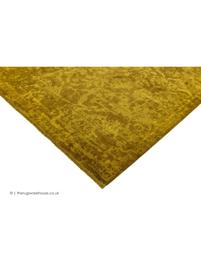 Zehraya Gold Vintage Rug - 3
