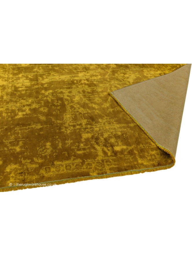 Zehraya Gold Vintage Rug - 4