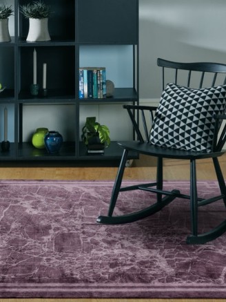 Zehraya Purple Border