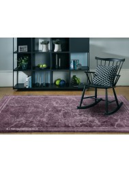 Zehraya Purple Border Rug - Thumbnail - 2