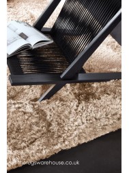 Adore Pure Brown Rug - Thumbnail - 4